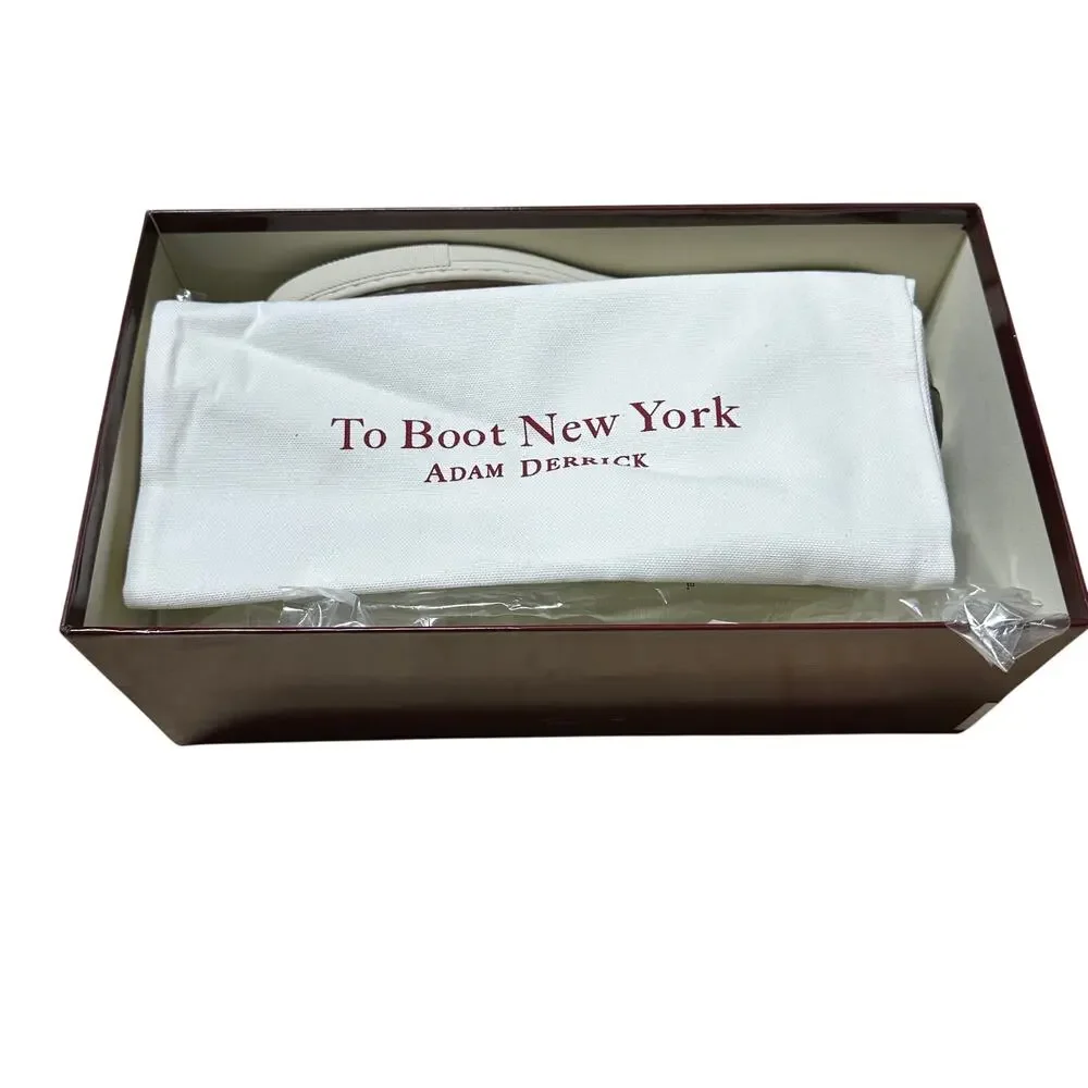 To Boot New York Barbera Brown Leather Sneaker Men's Size 9 New In Box